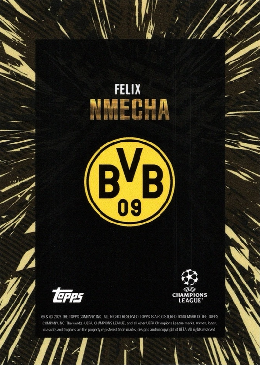 Felix Nmecha - Topps Gold UEFA Club Competitions 23/24