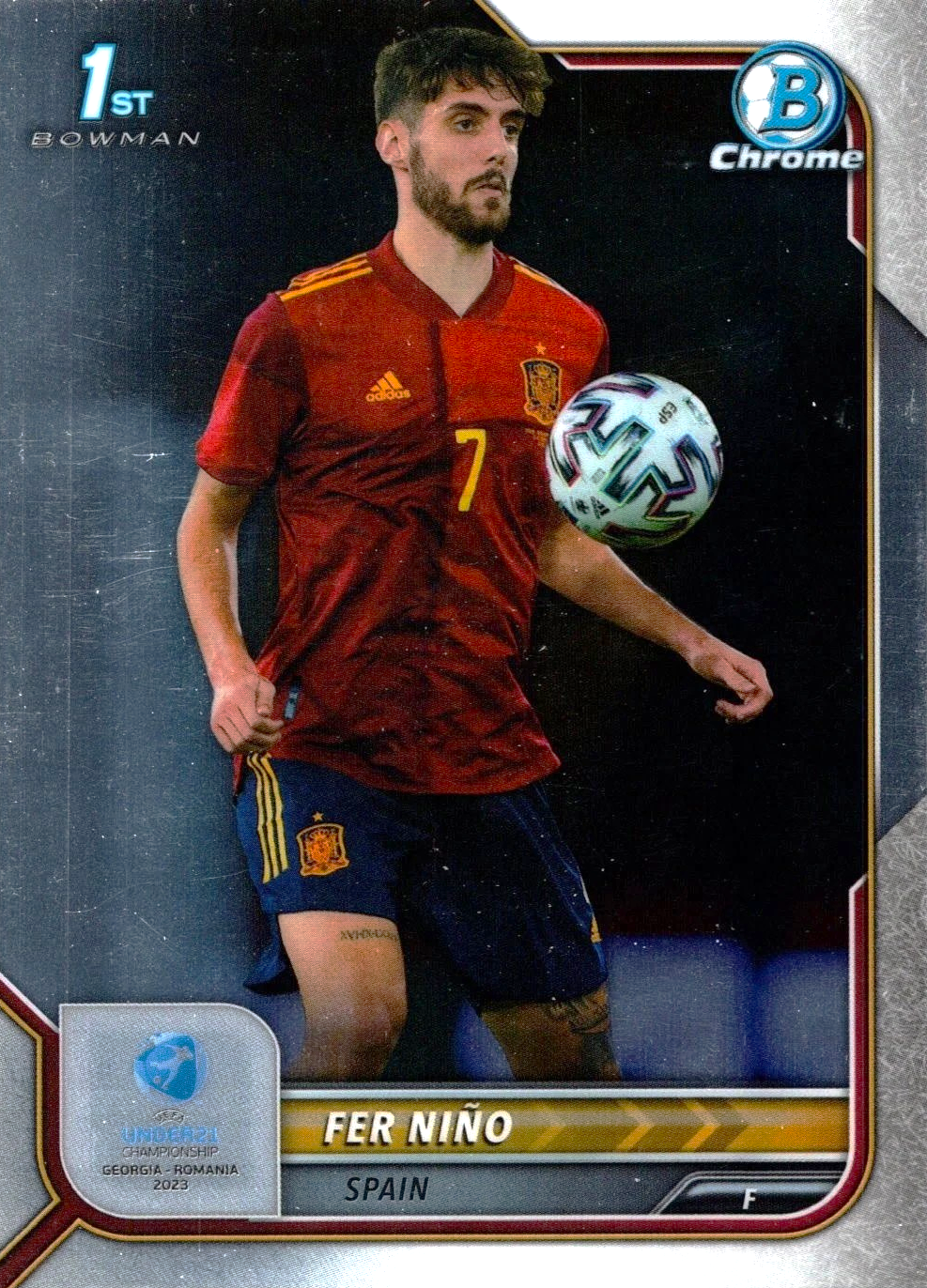 Fer Niño - 1st Bowman - Bowman Chrome UEFA Under 21 Championship Georgia y Romania 2023