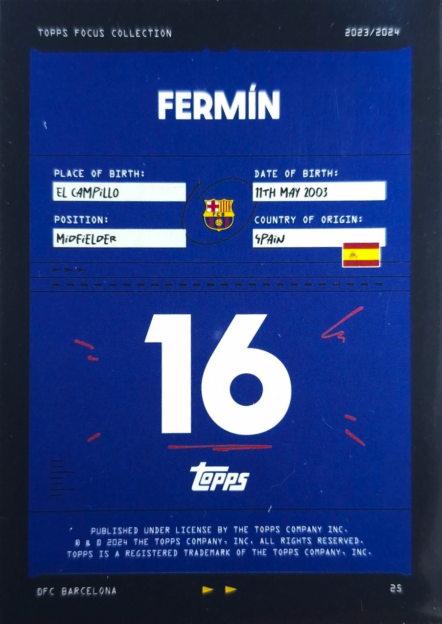 Fermín López (RC) - Focus Barcelona 23/24