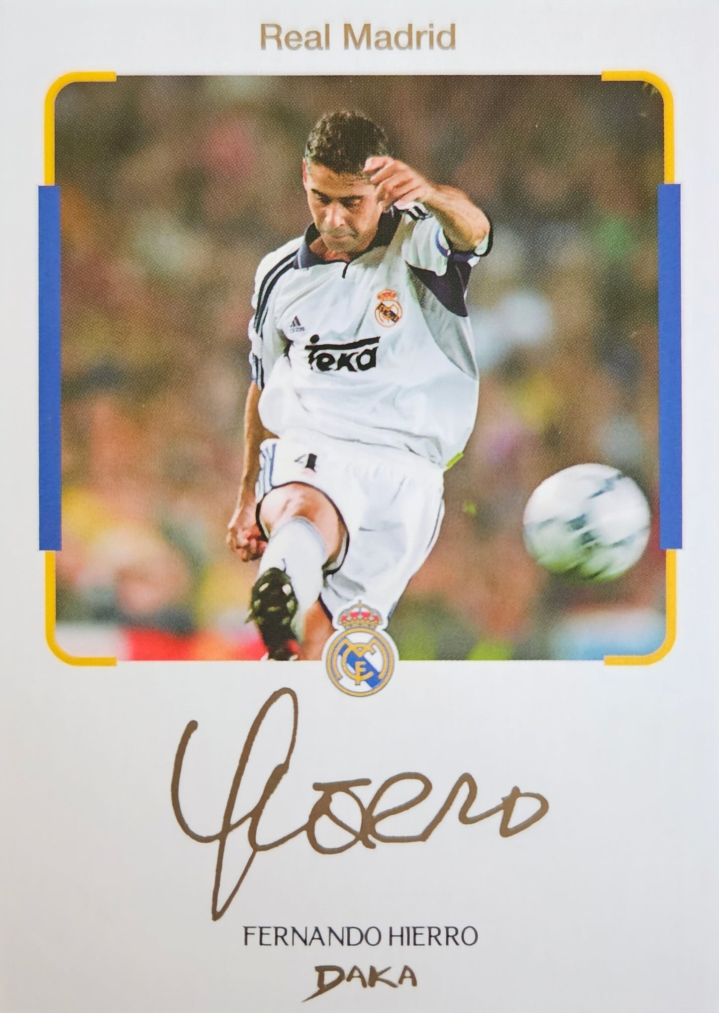 Fernando Hierro - Instant Cheki - Top Audience Real Madrid 25/26