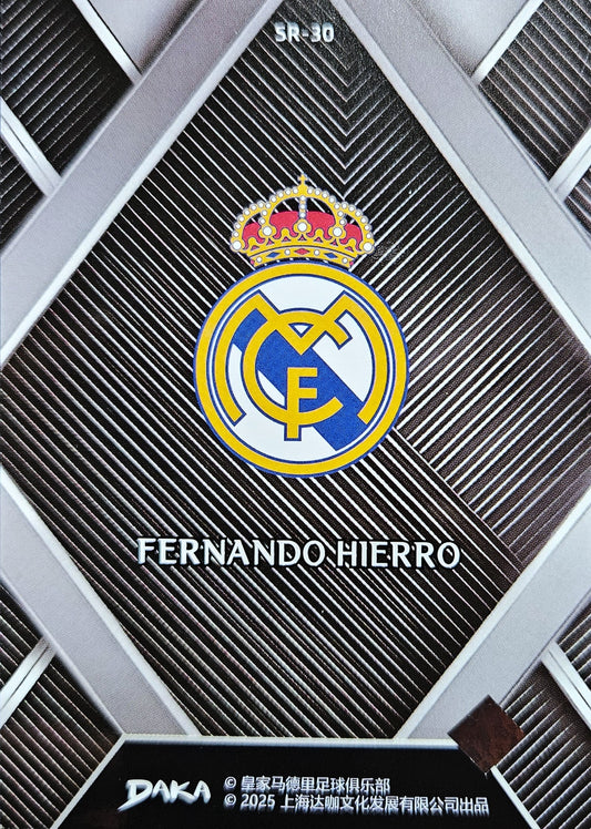 Fernando Hierro - SR-30 - Top Audience Real Madrid 25/26