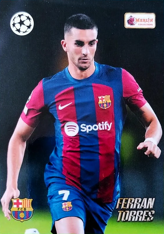 Ferran Torres - Merlin Heritage UEFA Club Competitions 23/24