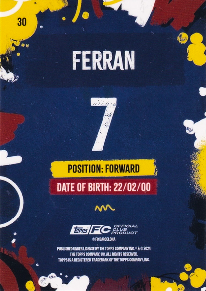 Ferran Torres - Rumble - Team Set Barcelona 24/25
