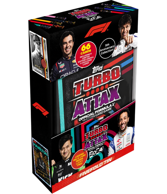 Formula 1 2024 Turbo Attax - 5th Anniversary Collecion - Fivefold Tin