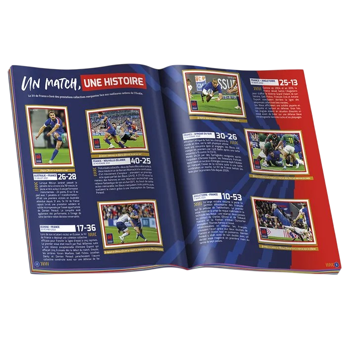 France Rugby Rage de XVaincre - Ed. coleccionista - Álbum + Sobres