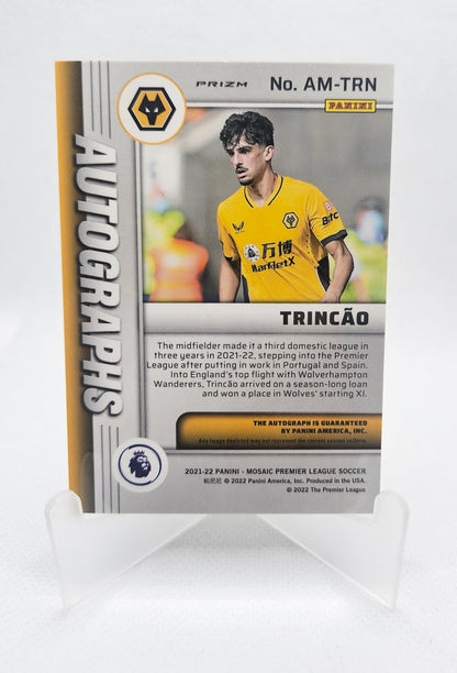 Francisco Trincão - Autógrafo original - Mosaic Premier League 21/22