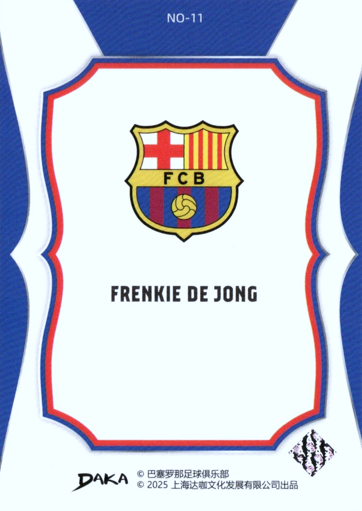 Frenkie de Jong - NO-11 - Top Audience Barcelona 24/25
