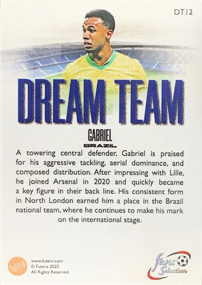 Gabriel - Dream Team - Fans Selection Futera 2025
