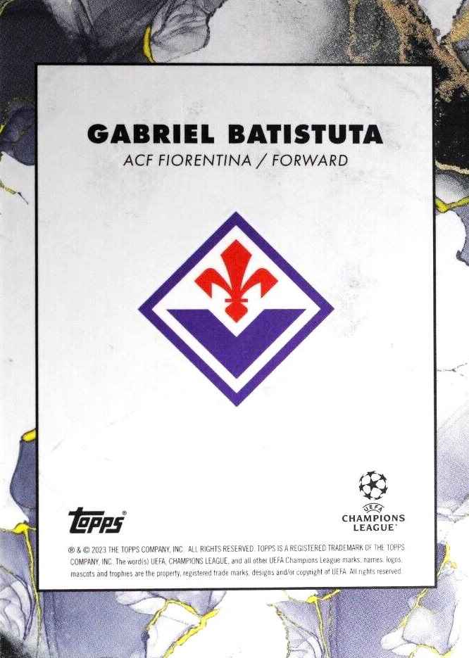 Gabriel Batistuta - Inception UEFA Club Competitions 22/23