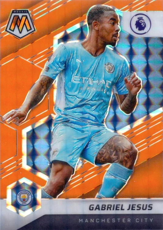 Gabriel Jesús - Orange Fluorescent - Mosaic Premier League 21/22