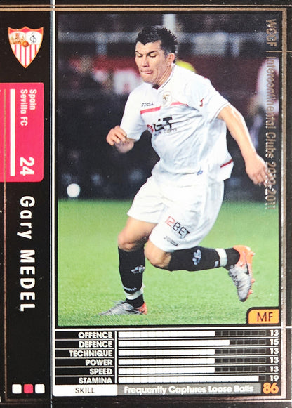 Gary Medel - Intercontinental Clubs - WCCF 10/11