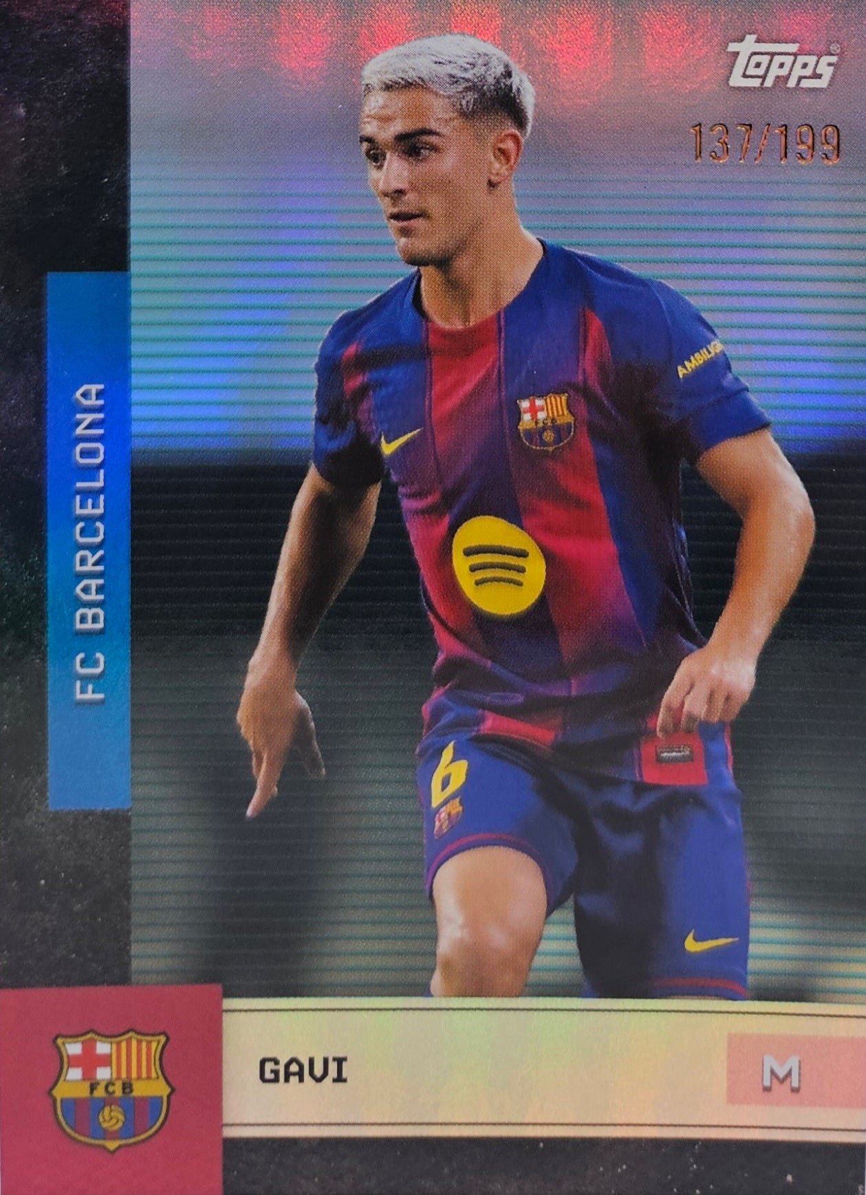 Gavi /199 - Team Set Barcelona 25/26