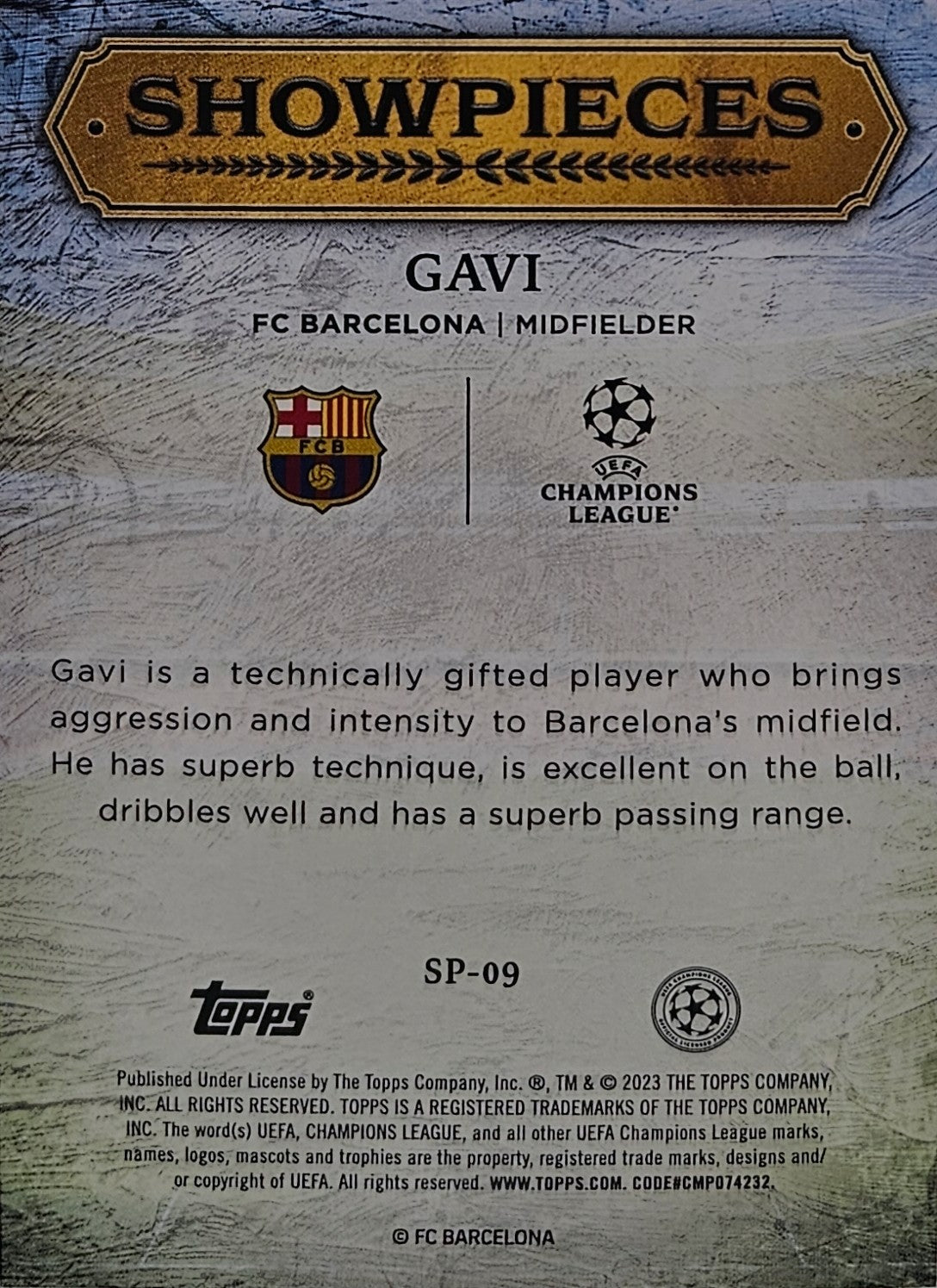 Gavi - Showpieces - SuperStars 23/24