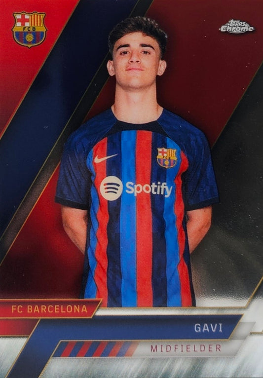 Gavi - Topps Chrome Barcelona 22/23