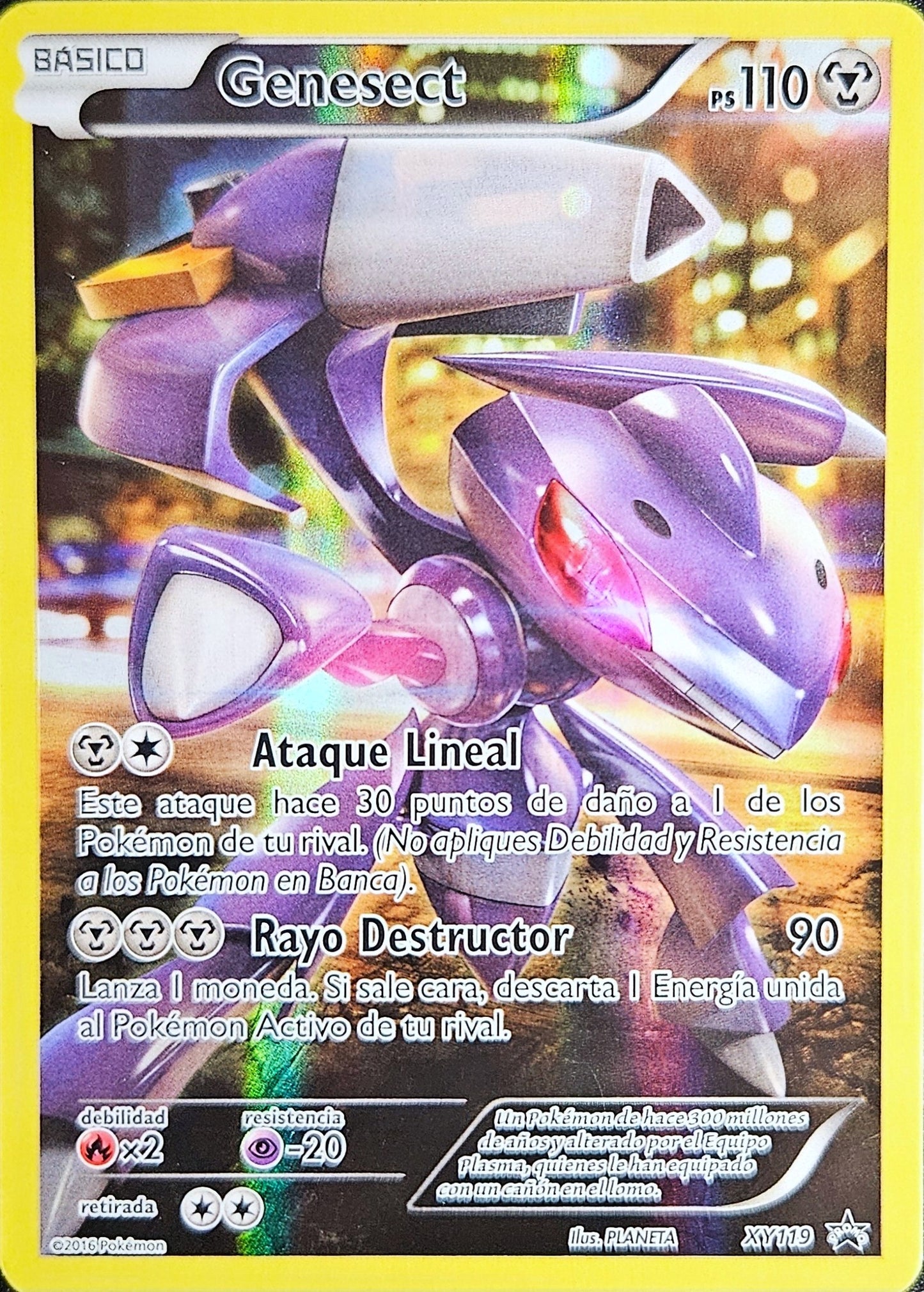 Genesect - XY119 Holo - XY Black Star Promos - Pokémon 2016