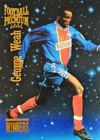 George Weah - Winners - Football Cards Premium 1995
