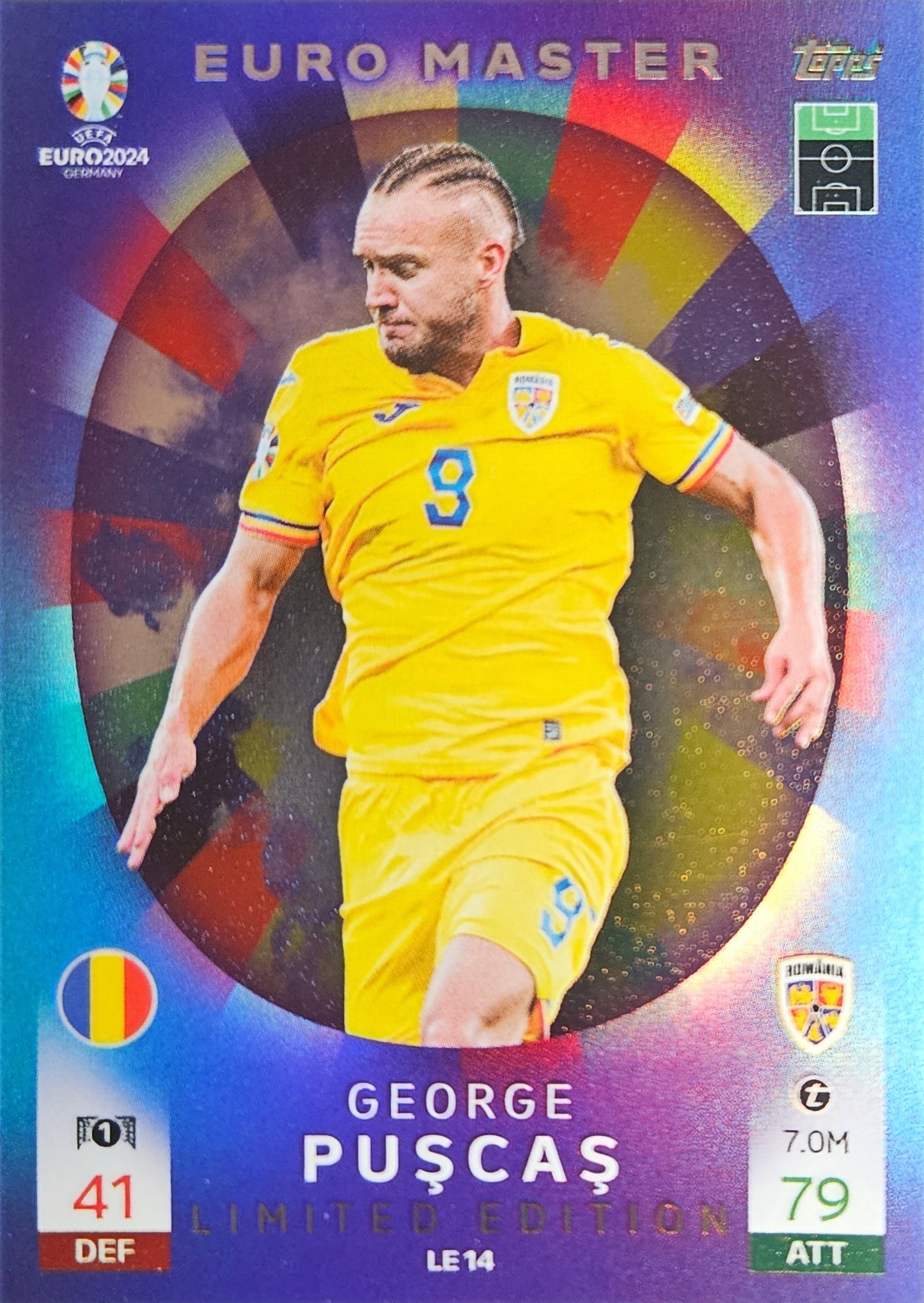 George Pușcaș - Euro Master - Match Attax EURO 2024 Germany