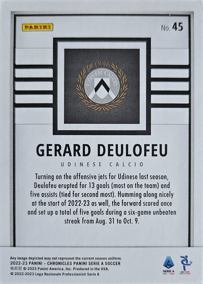 Gerard Deulofeu /99 - Chronicles Serie A 22/23