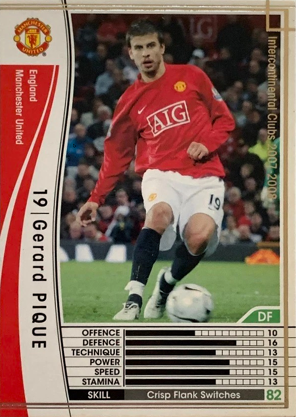 Gerard Piqué - Intercontinental Clubs - WCCF 07/08
