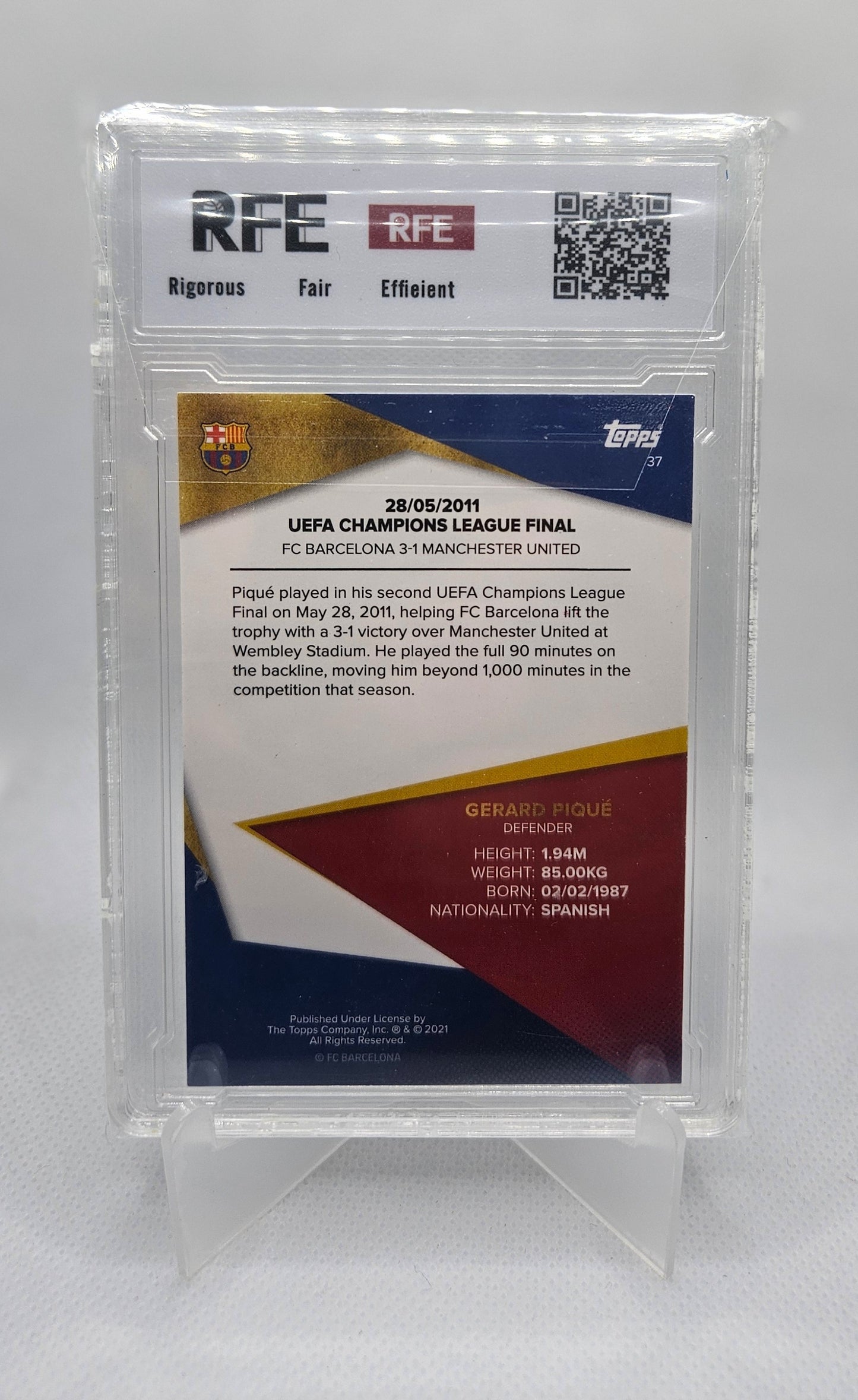 Gerard Piqué - RFE 9 - Team Set Barcelona 21/22