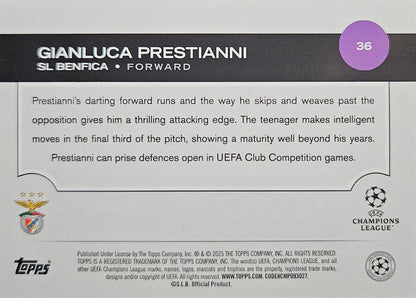 Gianluca Prestianni (RC) - UEFA Club Competitions 24/25