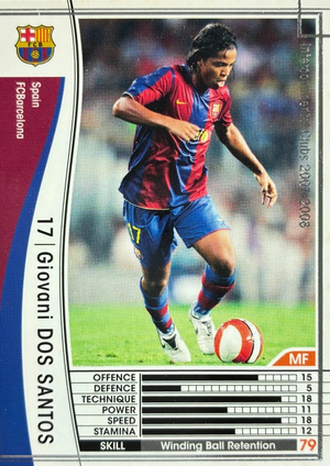 Giovani Dos Santos (RC) - Intercontinental Clubs - WCCF 07/08