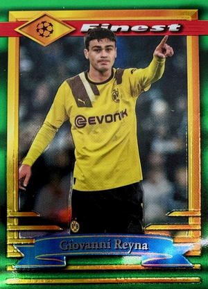 Giovanni Reyna - Topps Finest Flashbacks UEFA Club Competitions 22/23
