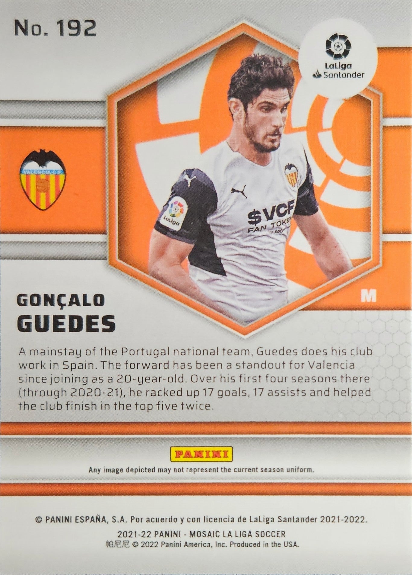 Gonçalo Guedes - Mosaic LaLiga 21/22