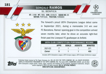 Gonçalo Ramos - Jade - UEFA CLub Competitions 22/23