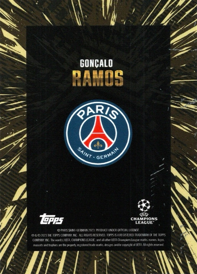Gonçalo Ramos - Topps Gold UEFA Club Competitions 23/24