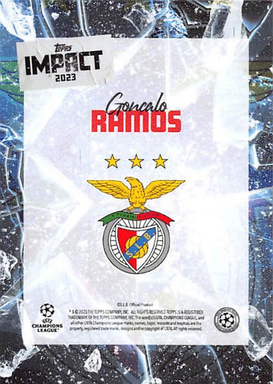Gonçalo Ramos - Topps Impact UEFA Club Competitions 2023