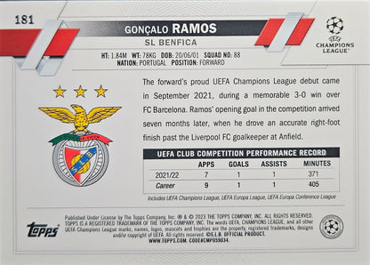 Gonçalo Ramos - UEFA Club Competitions 22/23