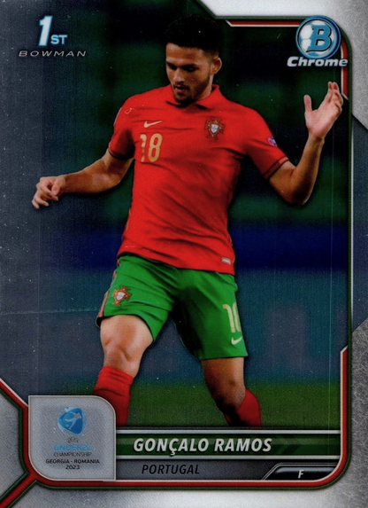 Gonçalo Ramos - 1st Bowman - Bowman Chrome UEFA Under 21 Championship Georgia y Romania 2023