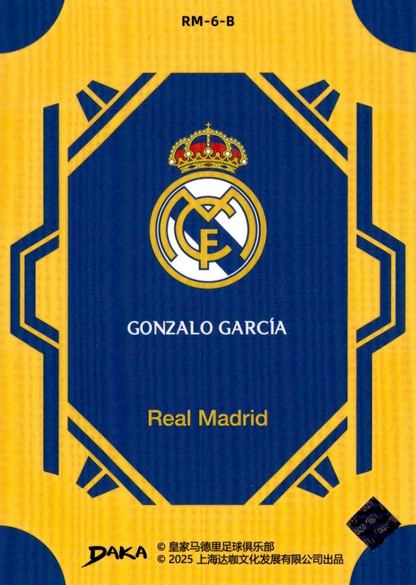 Gonzalo García - RM-6-B - Top Audience Real Madrid 25/26