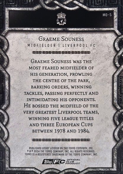 Graeme Souness /125 - Monolyth - Fan Set Liverpool 24/25