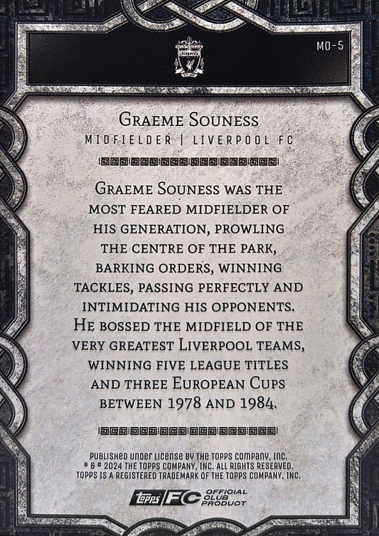 Graeme Souness /125 - Monolyth - Fan Set Liverpool 24/25