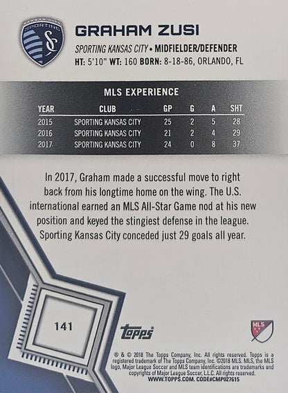 Graham Zusi - MLS Soccer 2018