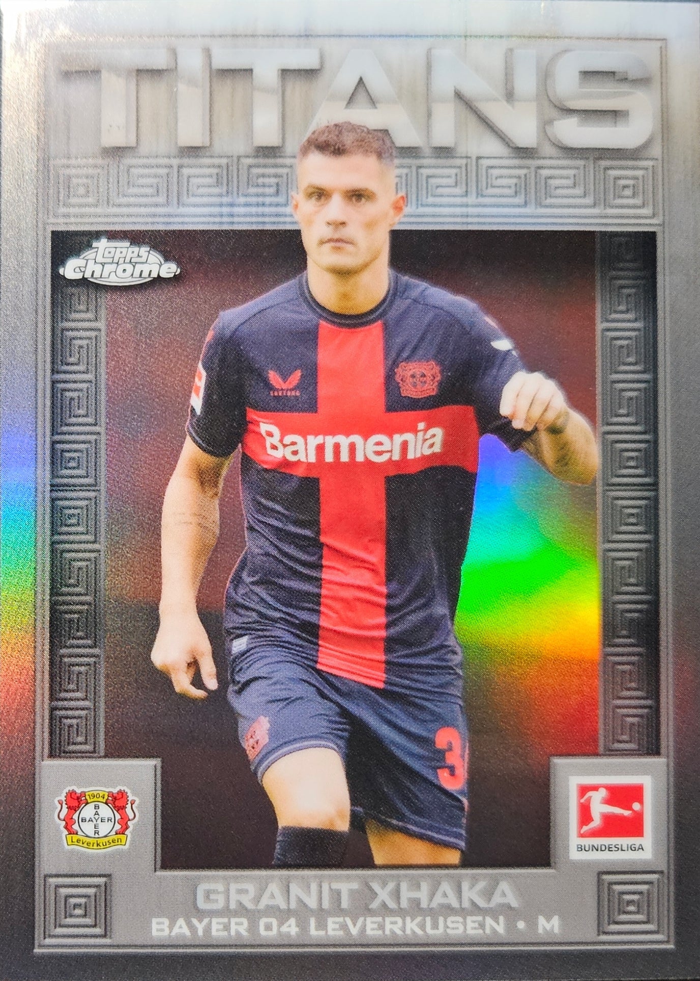 Granit Xhaka - Titans - Topps Chrome Bundesliga 23/24