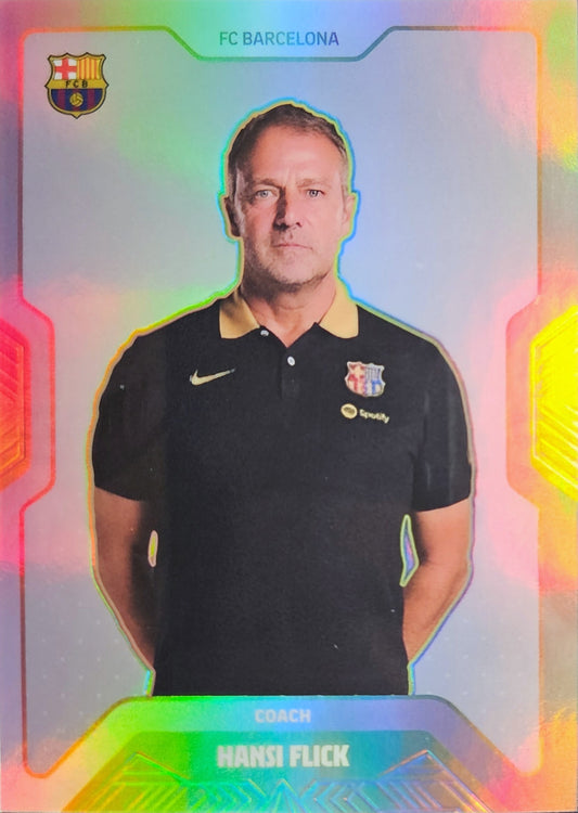 Hansi Flick - Team Set Barcelona Refractor 24/25