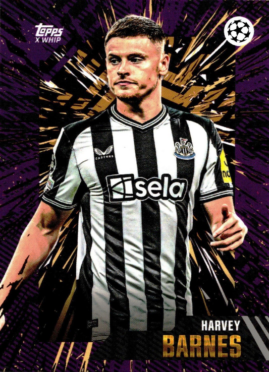 Harvey Barnes - Topps Gold UEFA Club Competitions 23/24