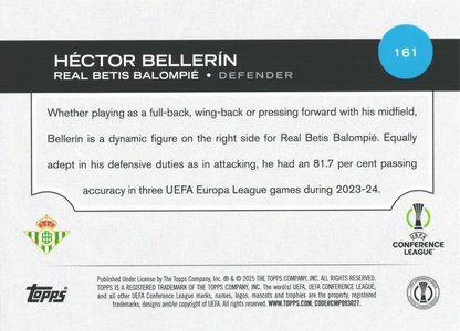 Héctor Bellerín - UEFA Club Competitions 24/25