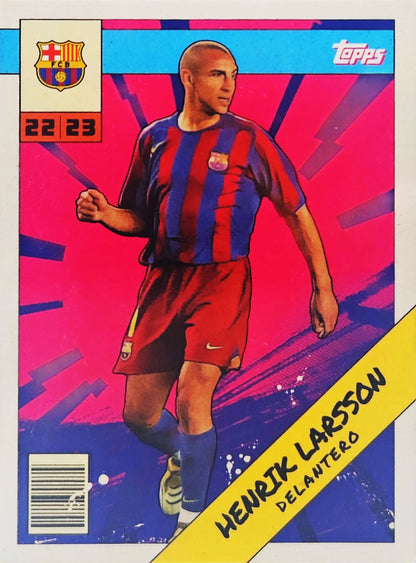 Henrik Larsson - Cómic - Fan Set Barcelona 22/23