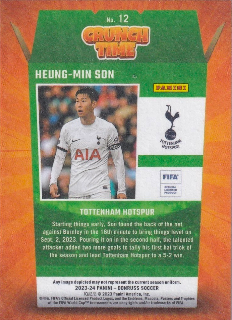 Heung-min Son - Crunch Time - Donruss Soccer 23/24