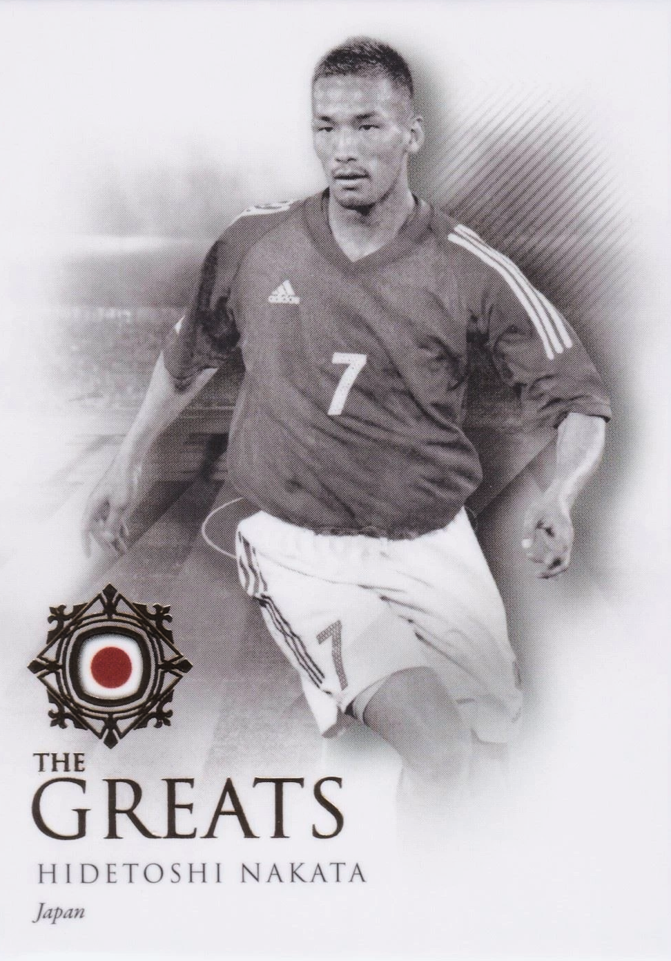 Hidetoshi Nakata - The Greats - Futera Unique 2022