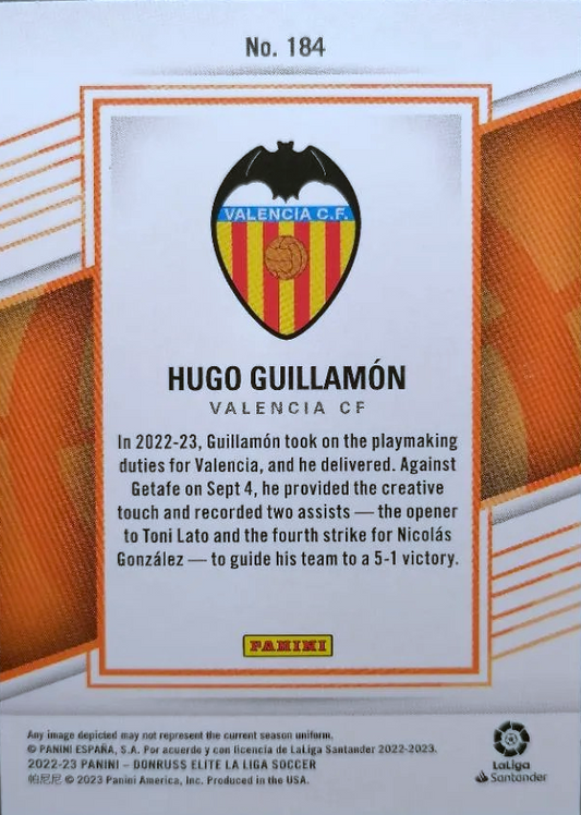 Hugo Guillamón - Donruss Elite LaLiga 22/23