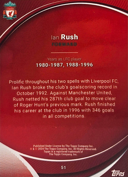 Ian Rush - Topps Chrome Liverpool 23/24