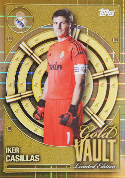 Iker Casillas - Gold Vault - Collector Tin Real Madrid 25/26