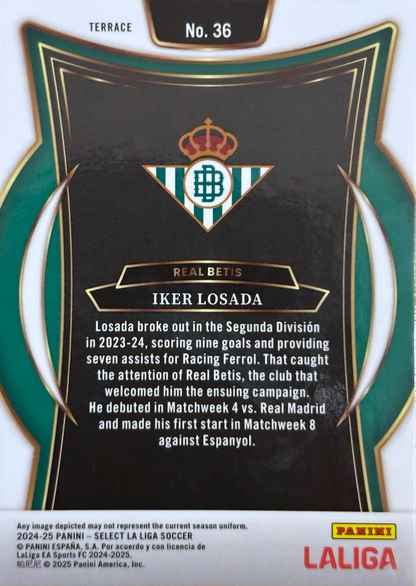 Iker Losada (RC) - Terrace - Select LaLiga 24/25