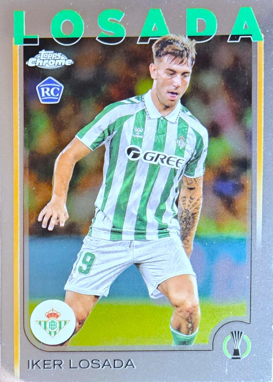Iker Losada (RC) - Topps Chrome UEFA Club Competitions 24/25
