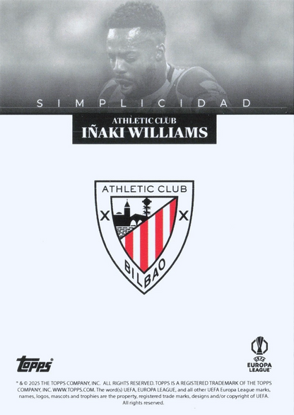 Iñaki Williams - Simplicidad UEFA Club Competitions 24/25